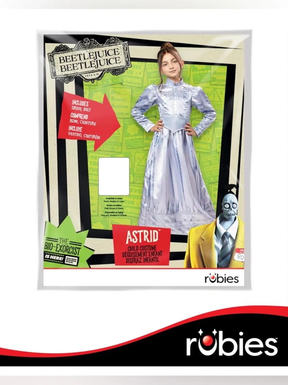 Beetlejuice Beetlejuice Astrid Costume for Kids Medium Brand New - Picture 6 of 11